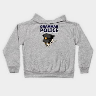 Grammar Police Kids Hoodie